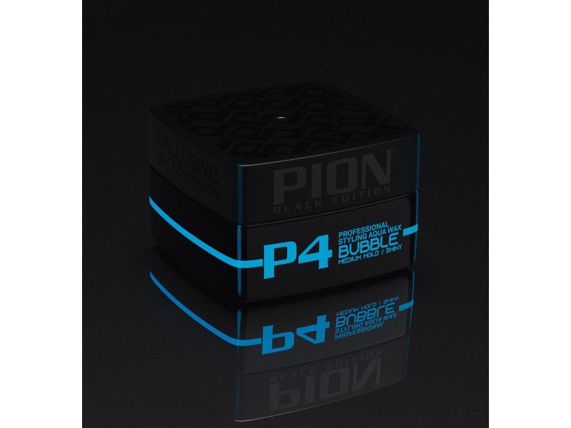 Pion Hair Styling Aqua Wax P4 Bubble Medium Hold Shiny - 175ml