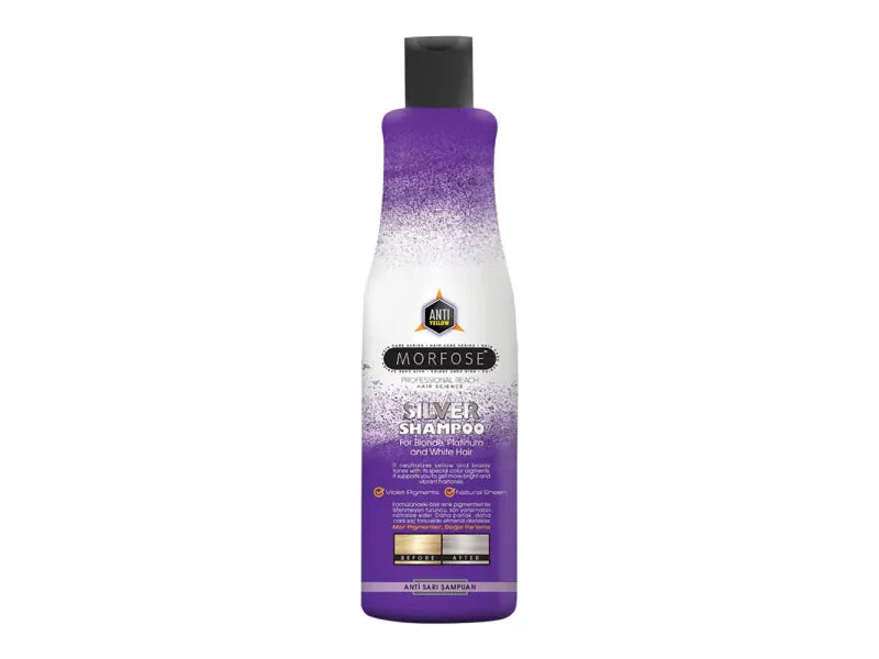 Morfose "No Yellow" Silver Shampoo - 500ml