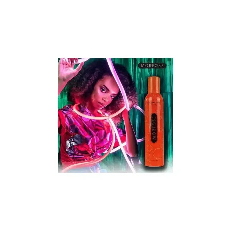 Morfose Ultra Strong Hair Mousse for Lasting Volume & Frizz Control, Paraben-Free