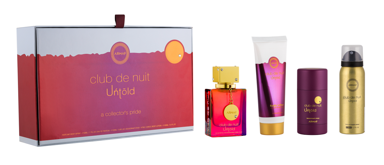 CLUB DE NUIT UNTOLD 4PCS GIFT SET