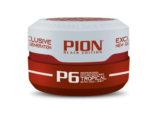 Pion Rainbow Edition Professional Styling Aqua Wax Tropical P6 - 150ml