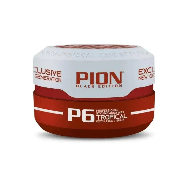 Pion Rainbow Professional Aqua Hair Wax: Strong Hold, Glossy Finish, Easy Washable