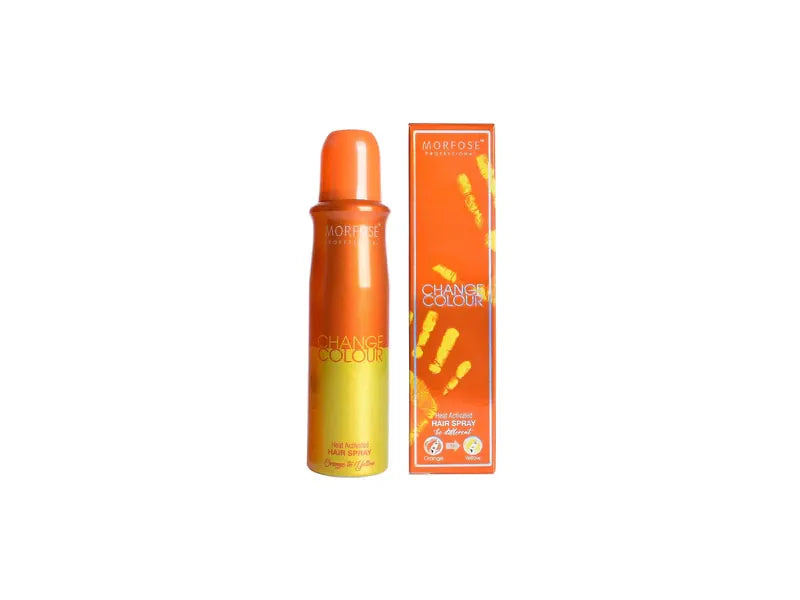 Morfose Change Colour Orange To Yellow Hair Spray - 150ml