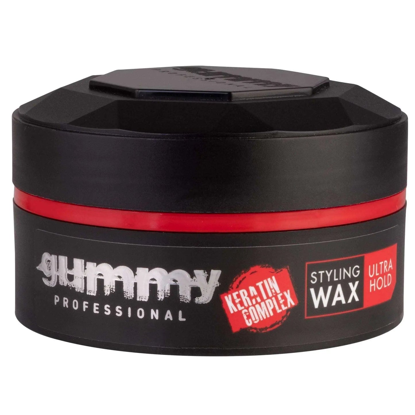 GUMMY STYLING WAX 150 ML ULTRA HOLD with keratin complex for strong hold.