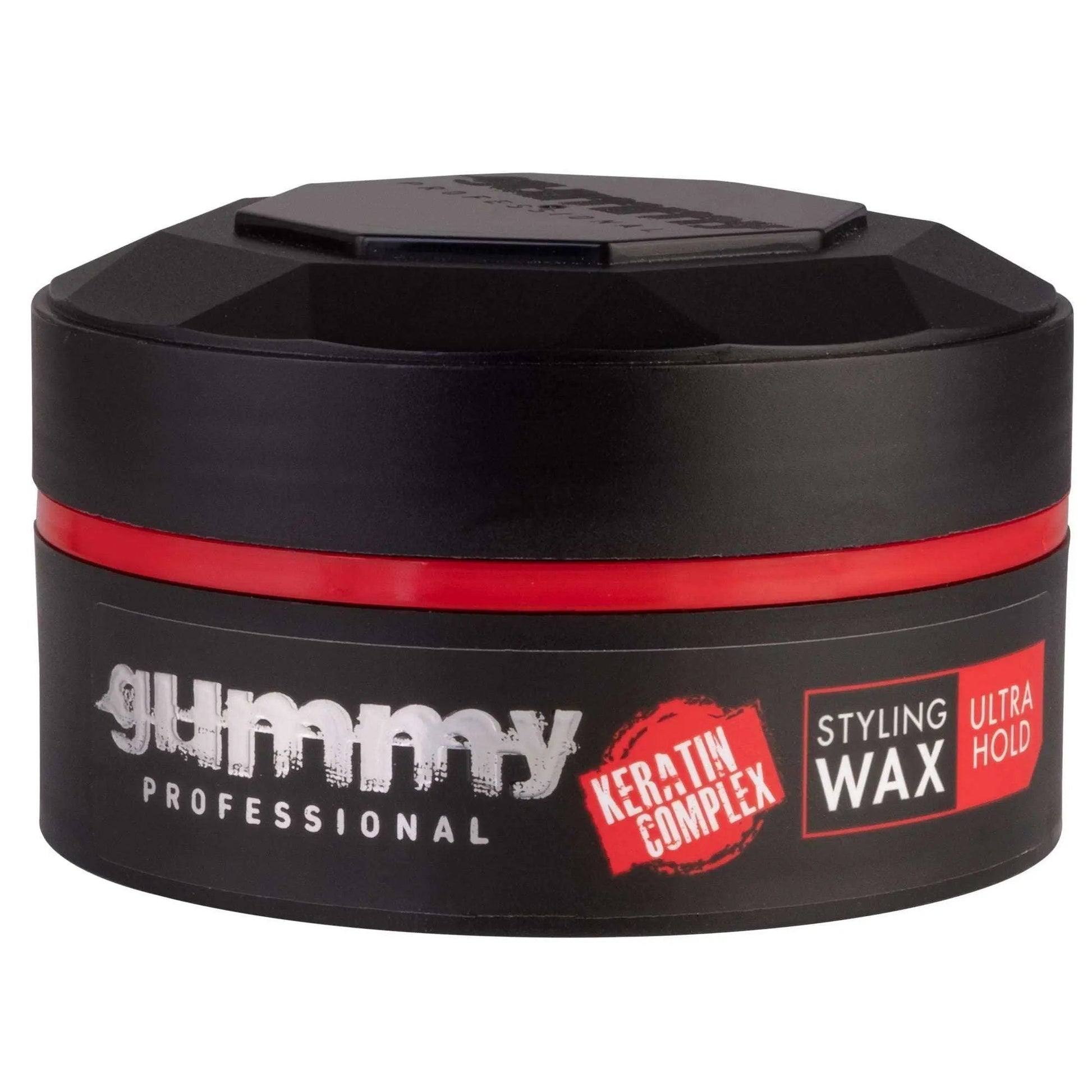 GUMMY STYLING WAX 150 ML ULTRA HOLD with keratin complex for strong hold.