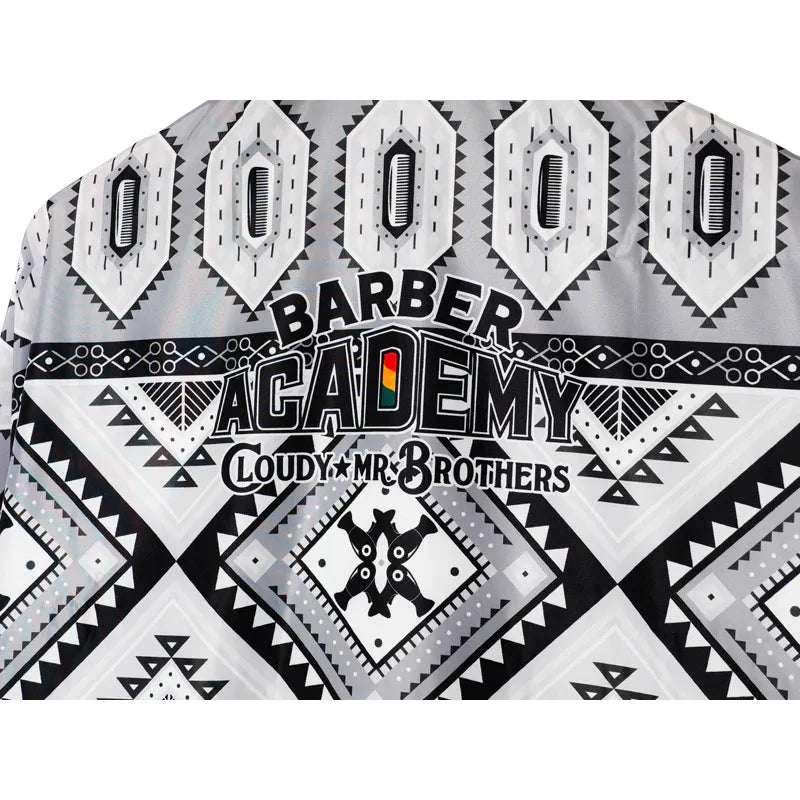 Brosh Barber Academy Klippkappa Grå med Afrikansk Design