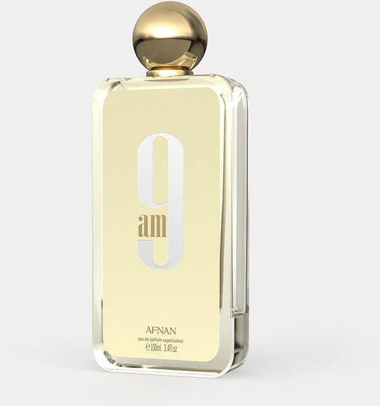 Afnan 9 AM Yellow Eau de Parfum 100ml – Långvarig Fräschör för Honom