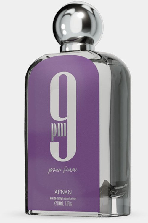 Afnan 9 PM För Kvinnor: Förtrollande Eau de Parfum, 3.4 Fl Oz, Elegant Doft