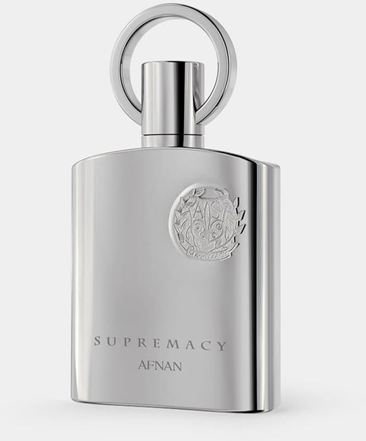 Afnan Supremacy Silver EdP för Män: Fruktig, Träig Myskdoft, 150 ml