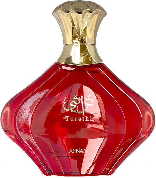 Afnan Turathi Red Femme Eau de Parfum 90ml – Förförisk Blommig Orientalisk Doft för Kvinnor