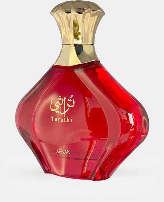 Afnan Turathi Red Femme Eau de Parfum 90ml – Förförisk Blommig Orientalisk Doft för Kvinnor