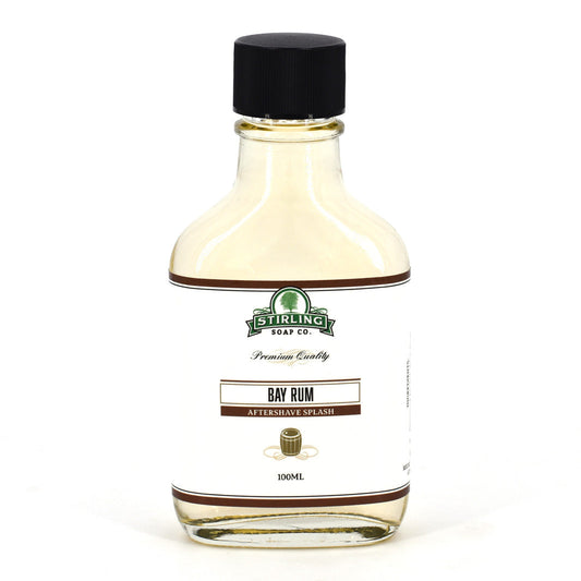 Stirling Soap Company Aftershave Splash Bay Rum 100ml