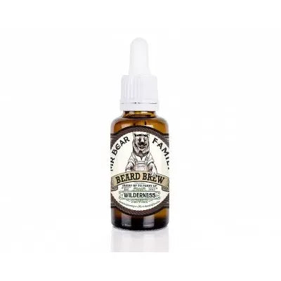 Mr Bear Family Wilderness Beard Brew: Premium Natural Hydrating Oil for Soft, Healthy Growth