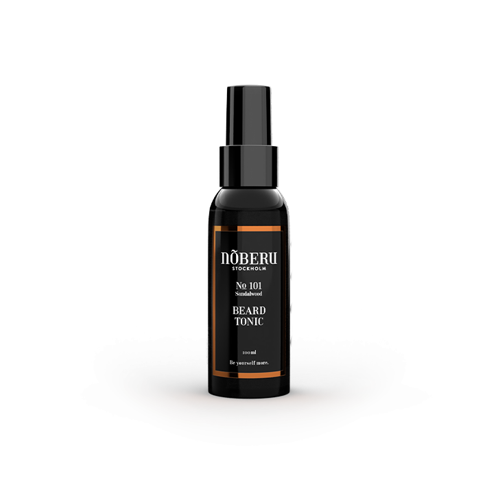 Noberu Sandalwood Beard Tonic Spray: Heat Protection & Argan Oil