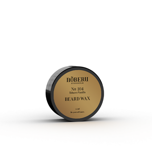 Noberu Stockholm Tobacco Vanilla Beard Wax: Creamy, Matte Finish, Strong Hold, Moisturizing