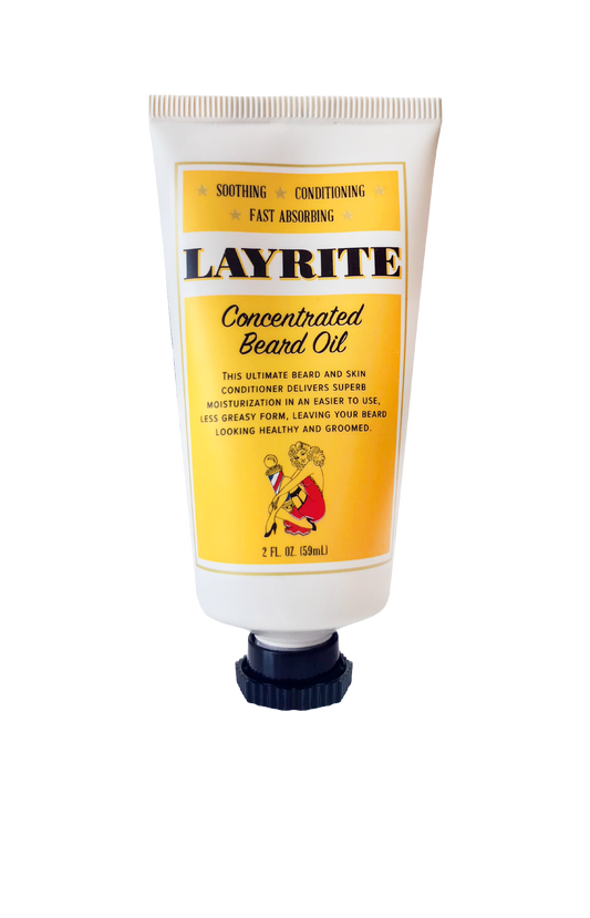 Layrite Concentrated Beard Oil: Hydrates, Conditions, Eliminates Itch for Healthier Beards