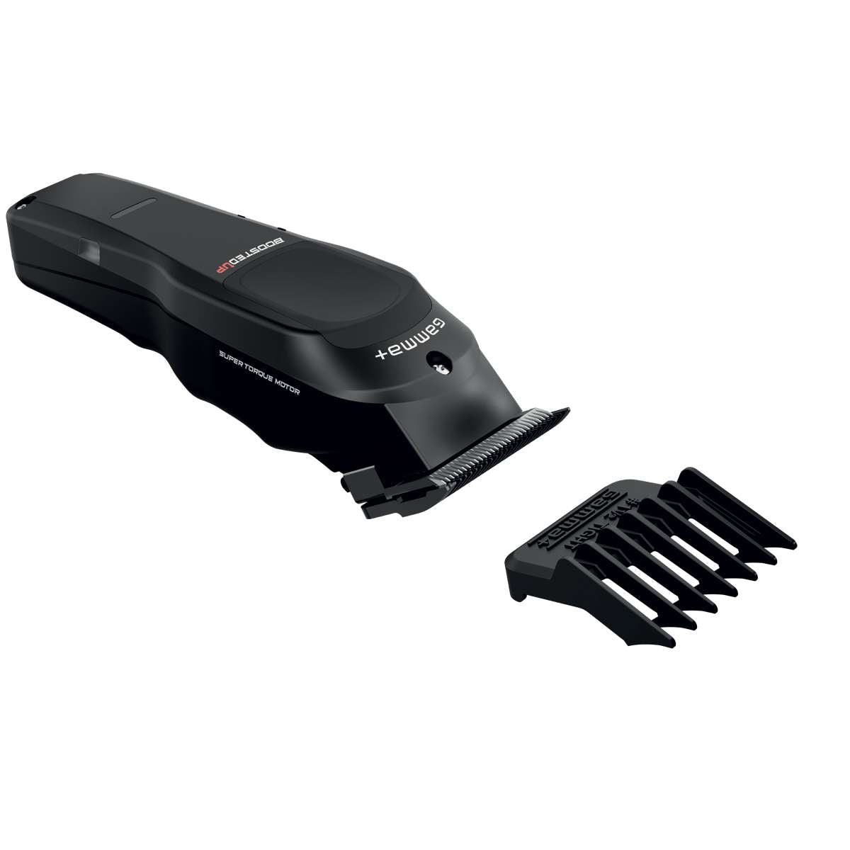 Gamma Più BOOSTED Up Professional Cordless Hair Clipper with DLC Carbon Blade