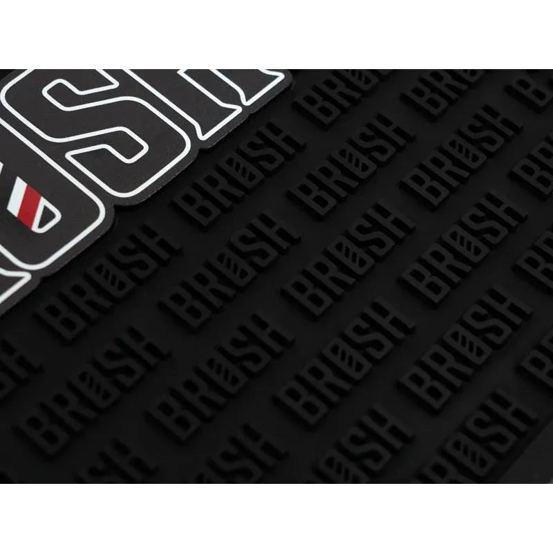 Brosh Logo Verktygsmatta, Halkfri Arbetsyta för Professionella Barberare