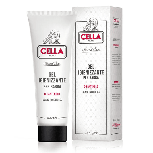 Cella Milano Antibacterial Deodorizing Beard Sanitizer Gel with Provitamin B5, 5 fl oz