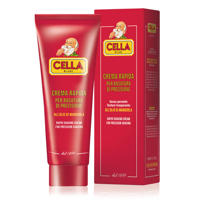 Cella Milano Rapid Shave Cream Gel 5 fl oz for Effortless Precision