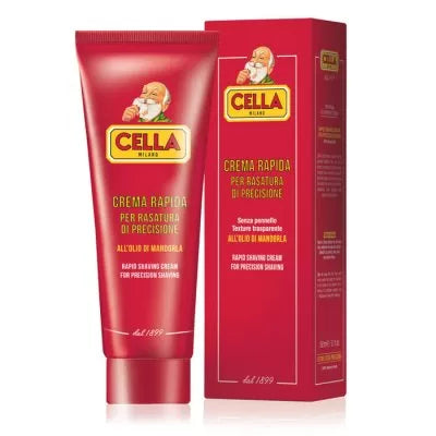 Cella Milano Rapid Shave Cream Gel 5 fl oz for Effortless Precision