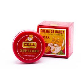Cella Milano Classic Almond Shaving Cream Soap Bowl - Rich, Moisturizing Lather