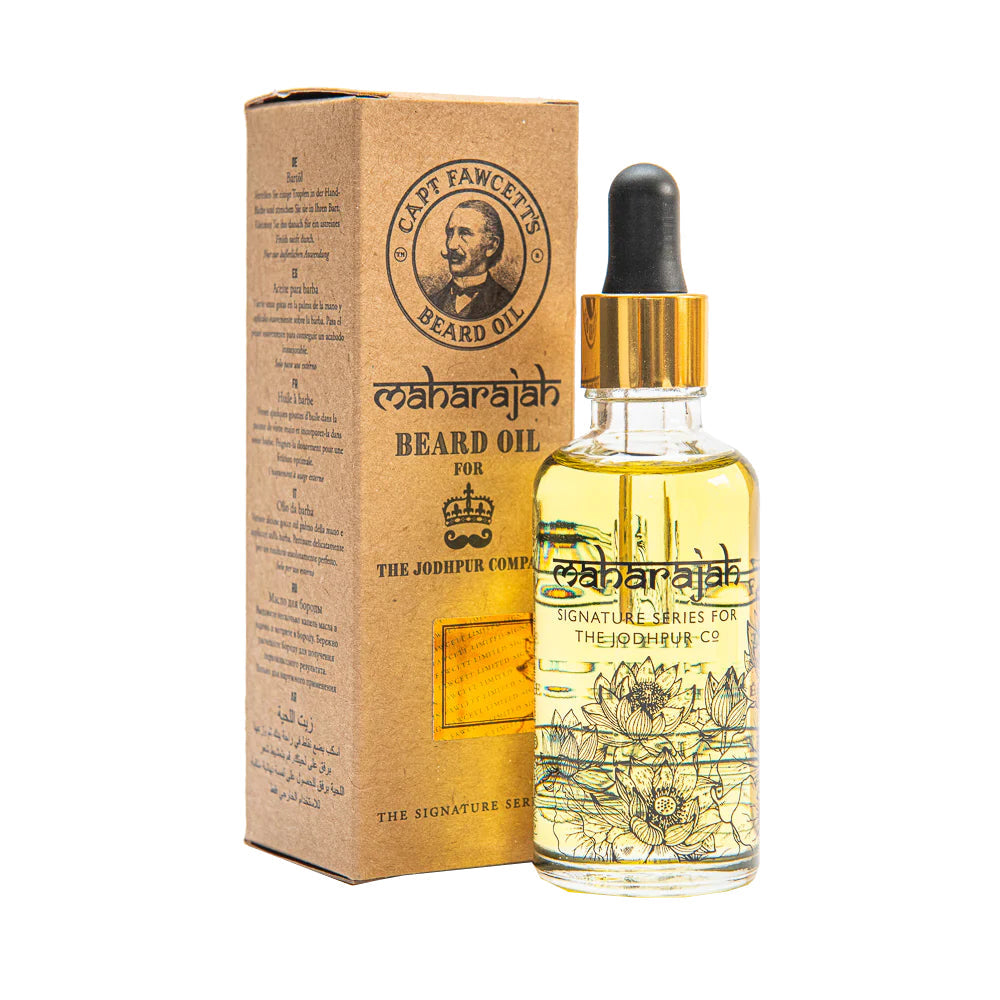 Captain Fawcett Maharajah Royal Beard Oil - 1.7 fl oz Nourishing Elixir