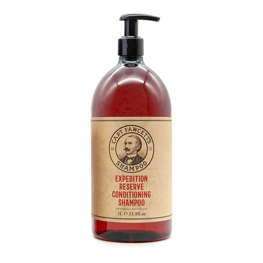 Captain Fawcett Expedition Reserve Conditioning Shampoo for Hydrated, Healthy Hair, 1 Liter