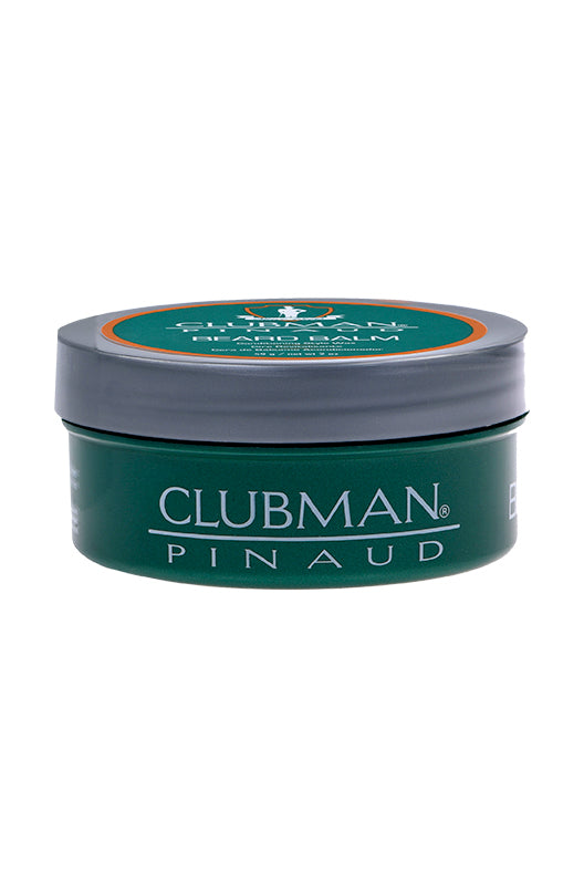 Clubman Premium Beard Balm: Natural Conditioning & Styling Wax for Taming Frizz