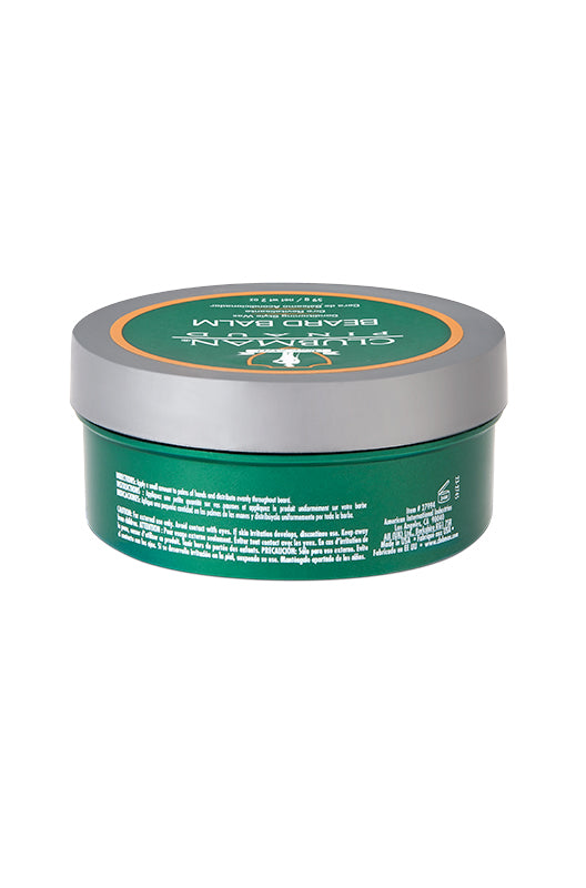 Clubman Premium Beard Balm: Natural Conditioning & Styling Wax for Taming Frizz
