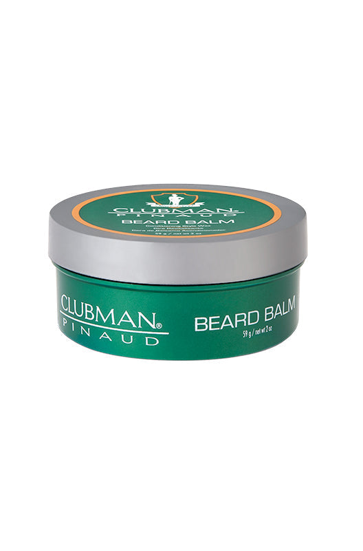 Clubman Premium Beard Balm: Natural Conditioning & Styling Wax for Taming Frizz