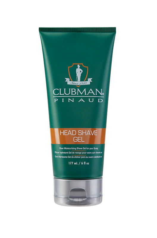 Clubman Pinaud Head Shave Gel: Smooth, Moisturizing, Irritation-Free Scalp