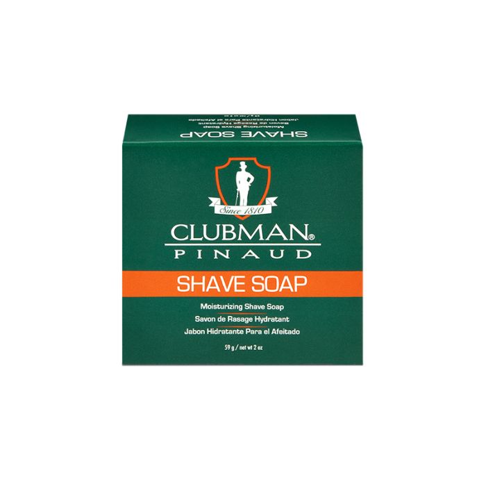 Clubman Pinaud Moisturizing Shave Soap: Rich Lather, Smooth, Irritation-Free Shave