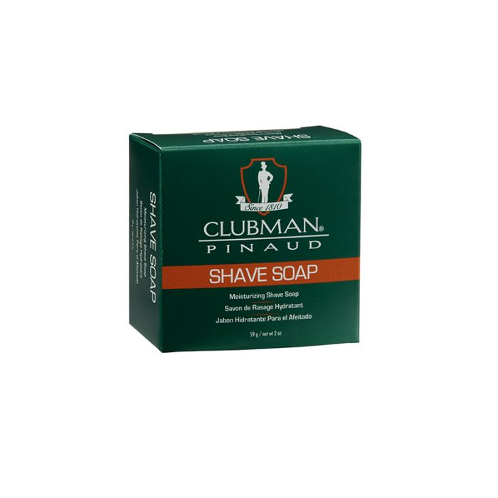 Clubman Pinaud Moisturizing Shave Soap: Rich Lather, Smooth, Irritation-Free Shave