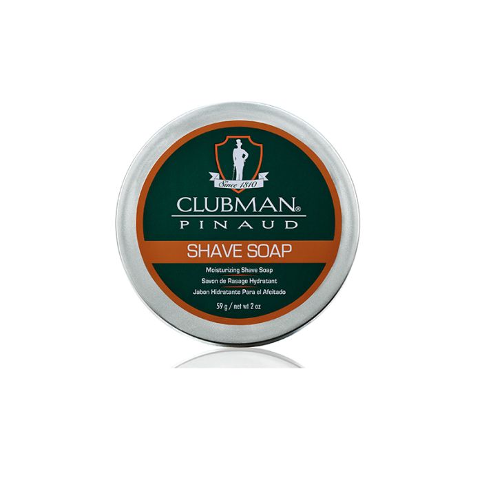 Clubman Pinaud Moisturizing Shave Soap: Rich Lather, Smooth, Irritation-Free Shave