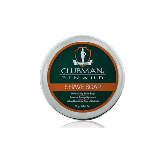 Clubman Pinaud Moisturizing Shave Soap: Rich Lather, Smooth, Irritation-Free Shave