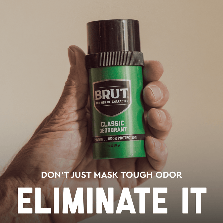 Brut Classic Round Stick Deodorant: Powerful Odor Protection for All-Day Freshness