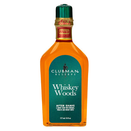 Clubman Pinaud Whiskey Woods After Shave Lotion - Soothing, Refreshing, Masculine Scent