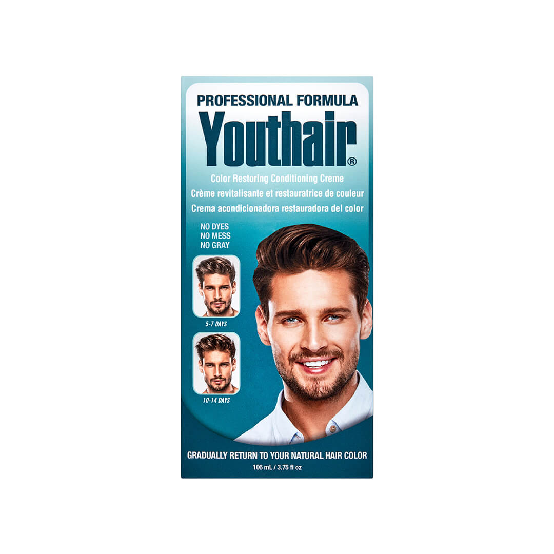Youthair Lead-Free Color Restoring Creme: Gradually Rejuvenate Natural Hair Shade