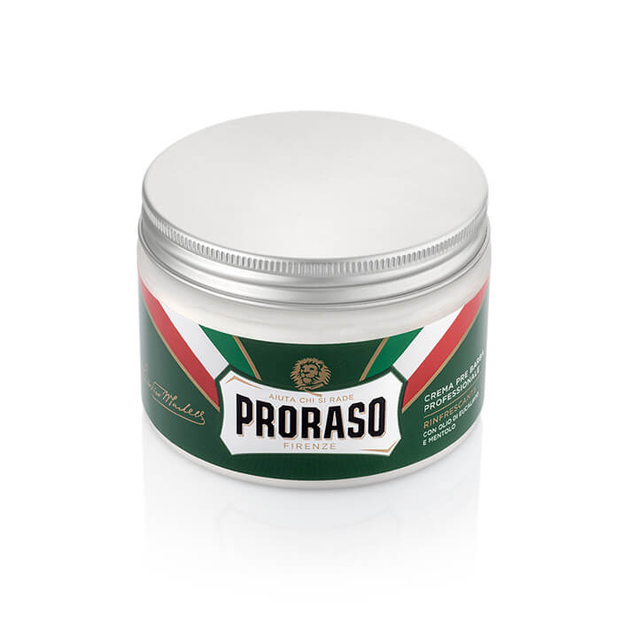 Proraso Green Line Pre-Shave Cream, Eukalyptus & Mentol, 300ml