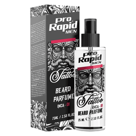 ProRapid Men Tattoo Skäggparfym Inca 01, 75 ml Väldoftande Skäggvård