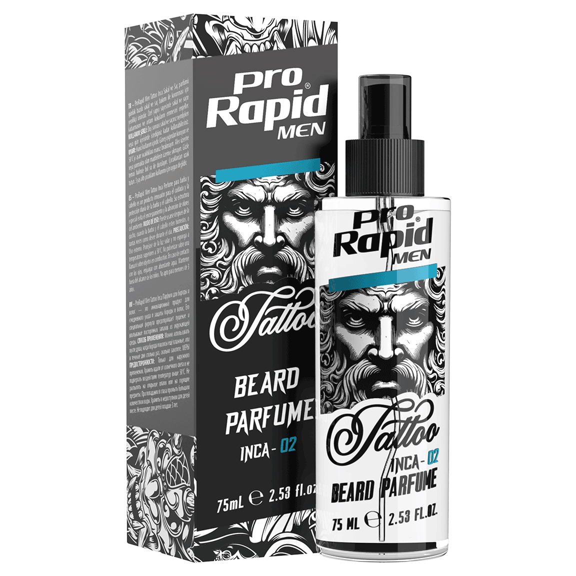 ProRapid Tattoo Inca 02 Skäggparfym 75 ml