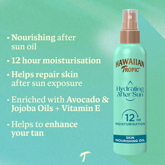 Hydrating After Sun Skin Nourishing Oil, 150ml - hudvård från Hawaiian Tropic