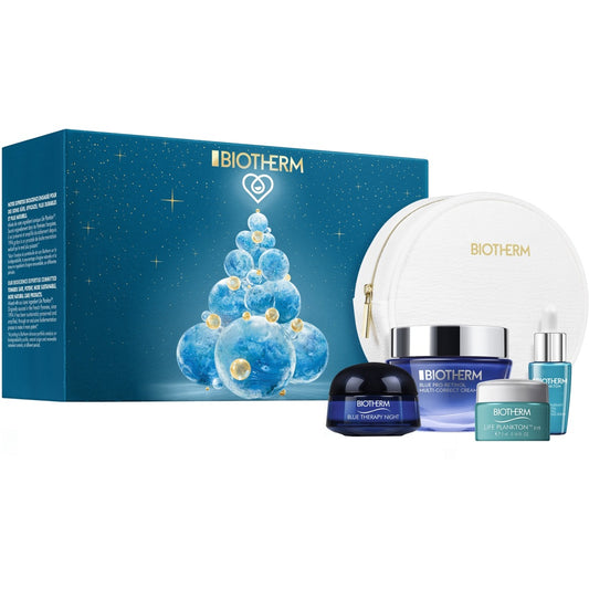 Blue Therapy Retinol Cream Routine Gift Set 2023 -  från Biotherm