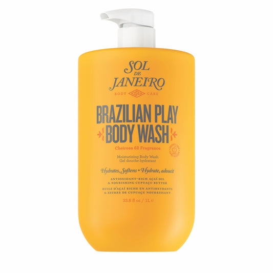 Brazilian 4 Play Moisturizing Shower Cream-Gel 1000 ml -  från Sol de Janeiro