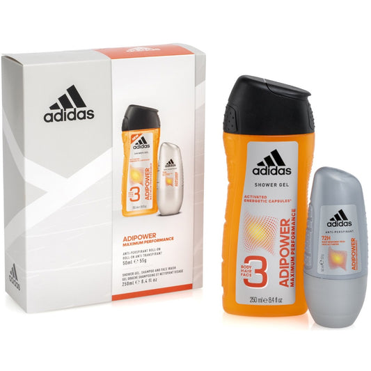 Adipower Man Gift Box, Deo 50ml+SG 250ml -  från Adidas