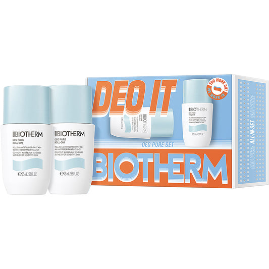 Deo Pure Roll-On Duo, 2x75ml -  från Biotherm