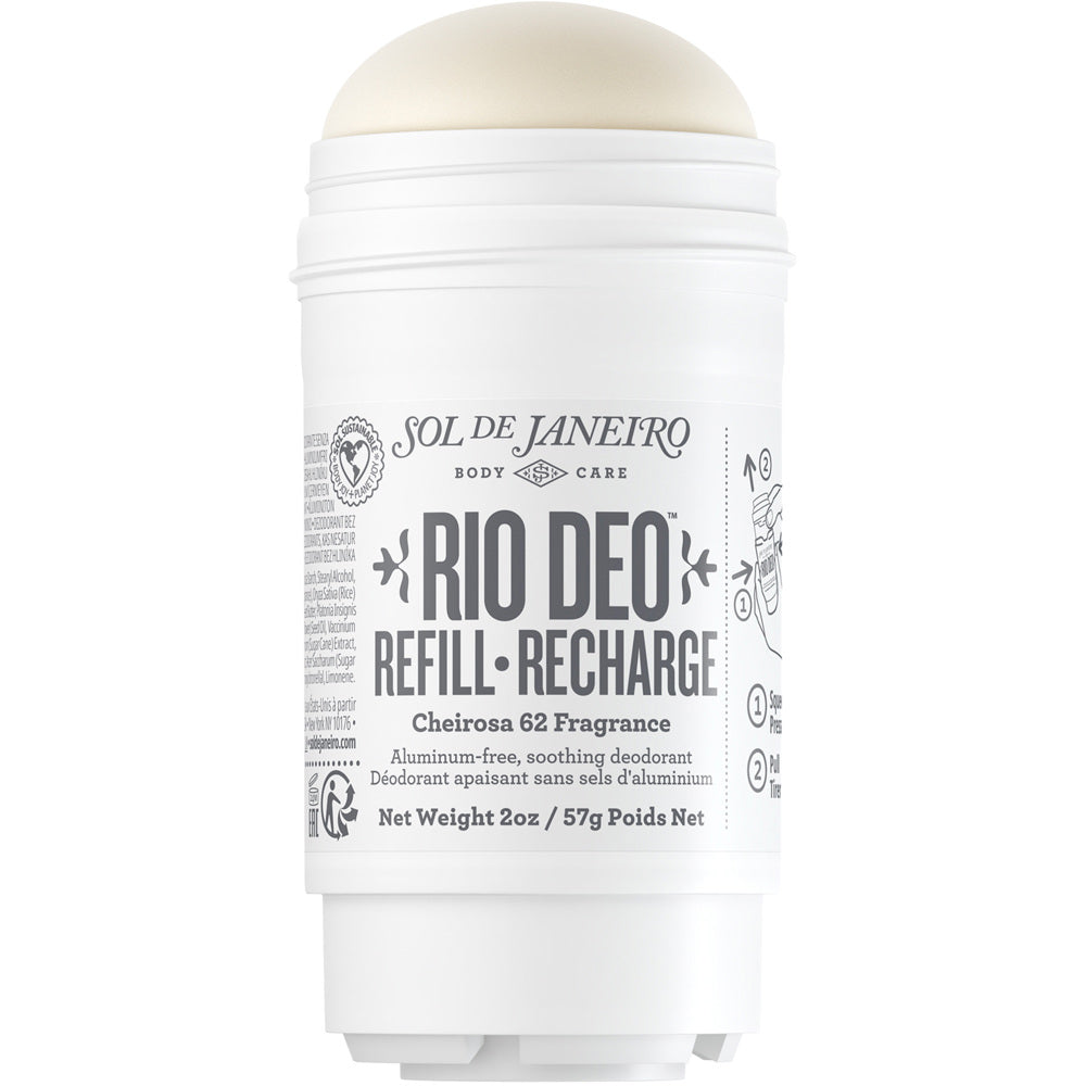 Rio Deo 62 Deodorant, 57g Refill - hudvård från Sol de Janeiro