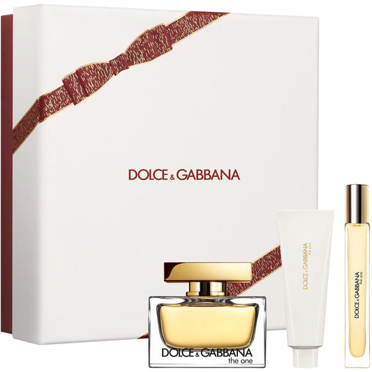 The One Gift Set, EdP 75ml + Body Lotion 50ml + Travel Spray 10ml -  från Dolce & Gabbana