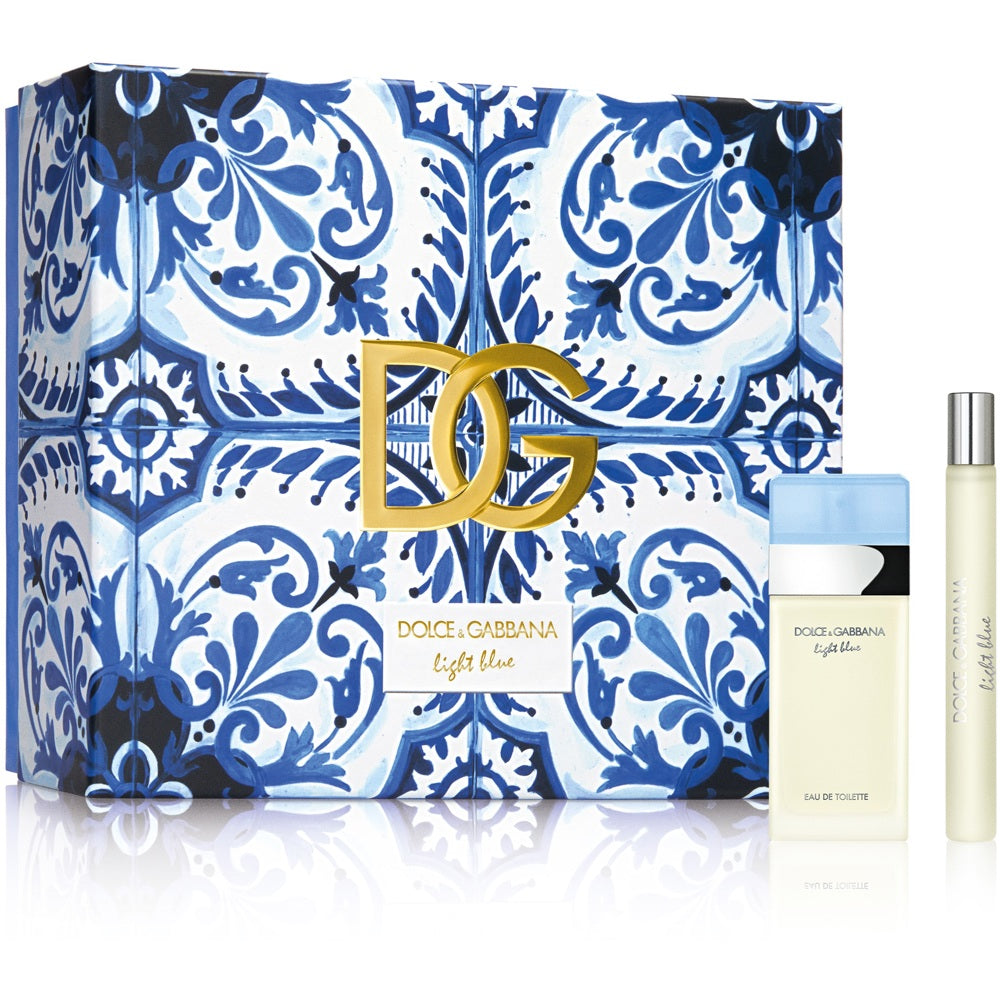 Light Blue Gift Set, EdT 25ml + Travelspray 10ml -  från Dolce & Gabbana
